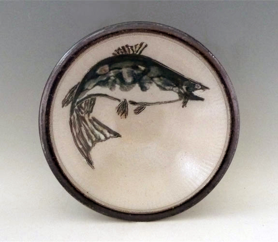 Dan Barnett - Porcelain Bowl with Fish